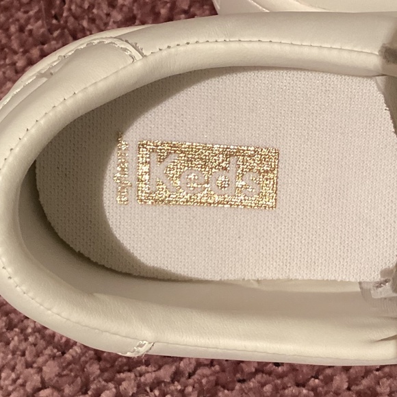 Keds Women’s Ace White Leather Sneakers Size 8 NIB - Picture 7 of 9
